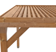 Pergola Thermauvent premium avec vantelles sur le toit, THT, 3.90 x 3.90 m, 15.21m²